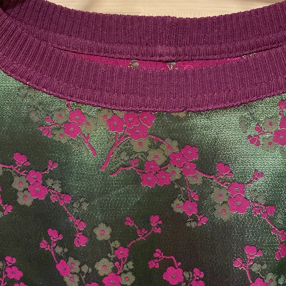 1970’s vintage Charlotte Ford Silk Reversible Pullover S P E C T A C U L A R !!! - Picture 6 of 9